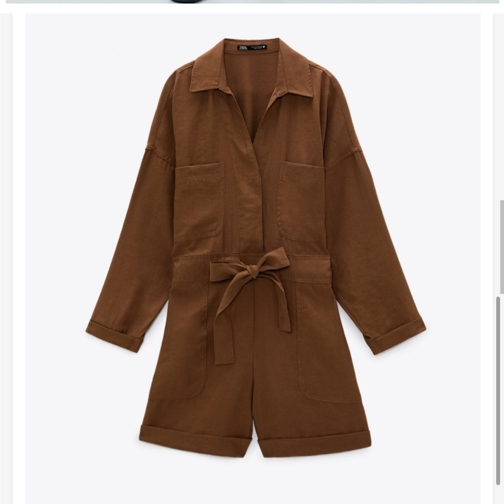 Brown Zara Romper